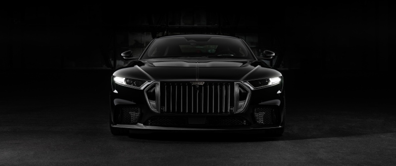 Brabus Bodo, Dark background, 5K, Black cars
