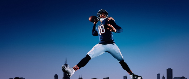 Chicago Bears quarterback Caleb Williams, Madden NFL 27