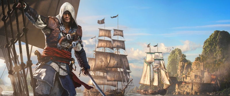 Assassin's Creed Black Flag Resynced, 10K, 2026 Games, 5K, 8K, Edward Kenway