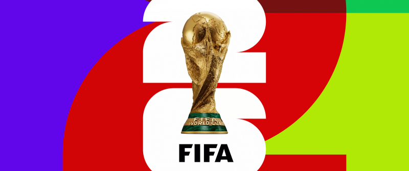 FIFA World Cup 2026, Colorful background