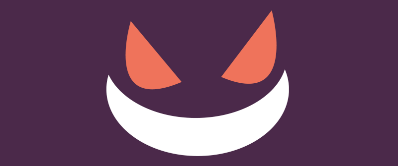 Minimalist Gengar, POKÉMON, Gaming