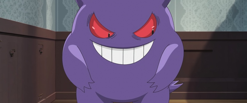 Pokemon, Gengar, Evil smile