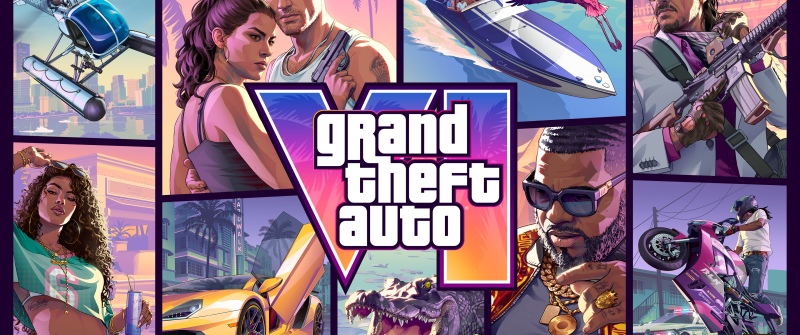 GTA 6, Cover Art, Jason (GTA 6), Lucia Caminos, Grand Theft Auto VI