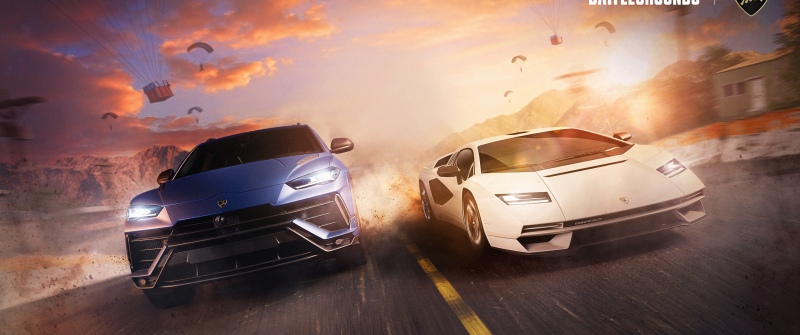 PUBG, Lamborghini, PlayerUnknown's Battlegrounds, Lamborghini Urus, Lamborghini Countach LPI 800-4