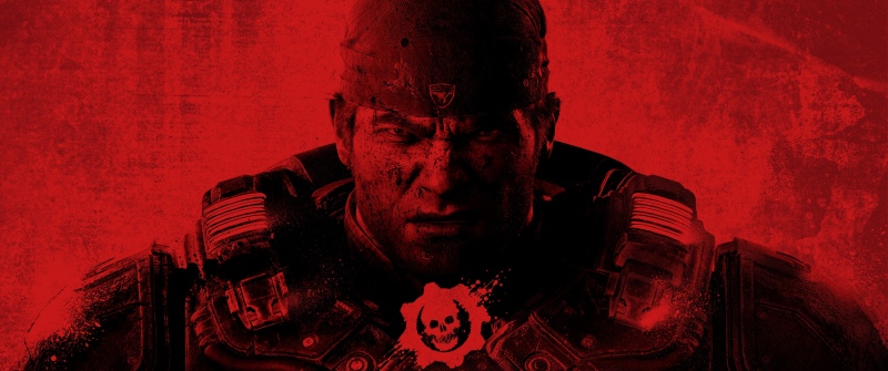 Marcus Fenix, Red background, Gears of War: E-Day, 2026 Games