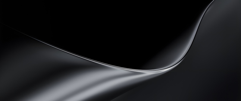 Microsoft Surface Laptop, 2026, Stock, 5K, Black background, Abstract Waves, Dark abstract, Sleek, Metallic, Minimalist