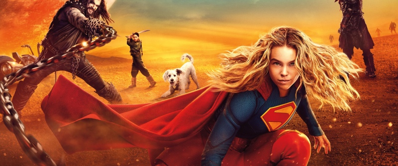 Supergirl (2026), Character poster, Krypto, Superheroes, Milly Alcock, 5K, 2026 Movies, Kara Zor-El, Ruthye Marye Knoll, Lobo (DC)