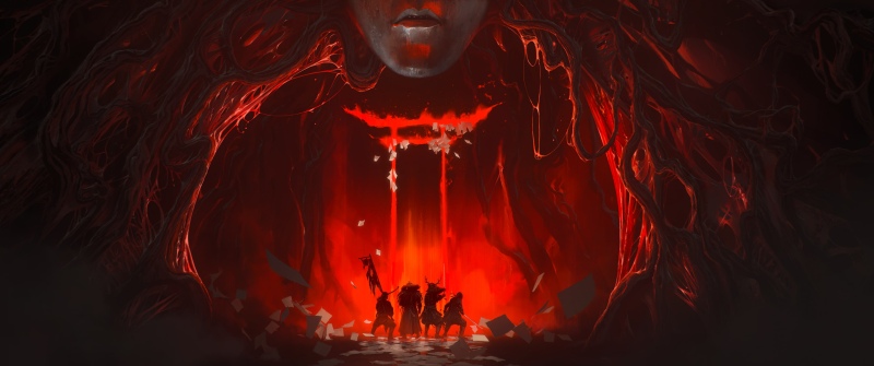 Ghost of Tsushima: Legends, Key Art, 2027 Games, Red background