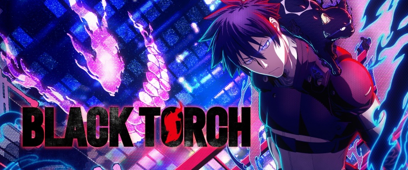 Black Torch 4K wallpaper