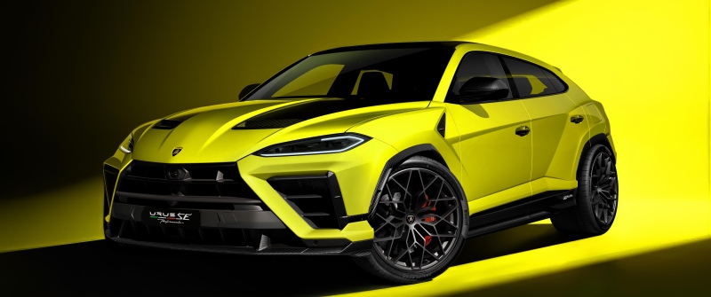 Lamborghini Urus SE Performante, Yellow aesthetic, 5K, 2027