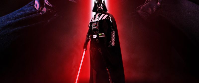 Darth Vader, Sith lightsaber, Star Wars, 5K