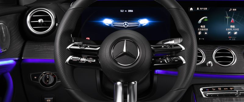 Mercedes-Benz E 350 L AMG Line, Interior, Cockpit, 2020, 5K