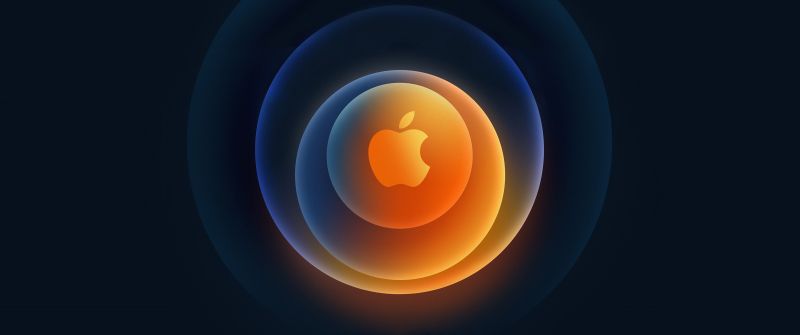 Apple, iPhone 12, Event, 2020, Apple logo, Dark background