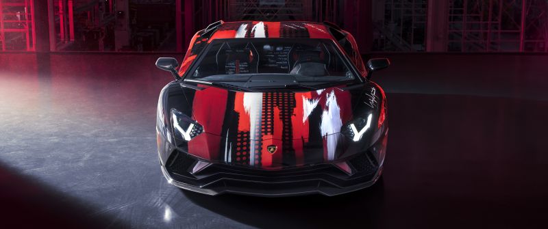 Lamborghini Aventador S, Yohji Yamamoto, 2021, 5K, 8K
