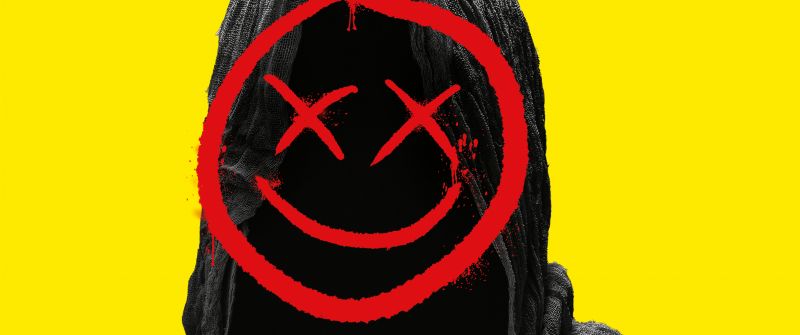 Smiley, Hoodie, Yellow background, Smiley Face Killers