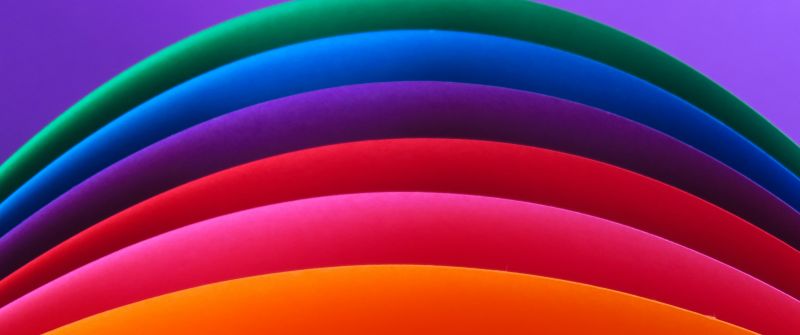 Artwork, Rainbow colors, Colorful background, Multicolor, Curves, Pattern, Texture, Sequence, Vibrant, 5K