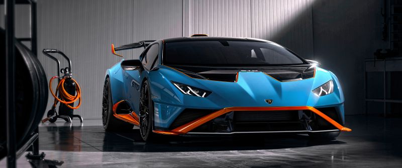 Lamborghini Huracán STO, Studio, 2021, 5K