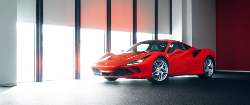 Ferrari F8 Tributo, Sports cars, Red cars