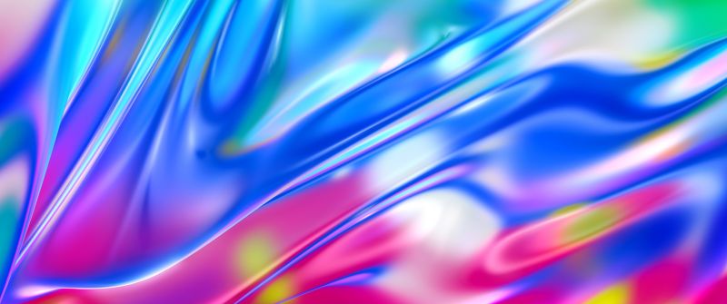 Psychedelic, Chromatic, Colorful gradients, Silk, 3D