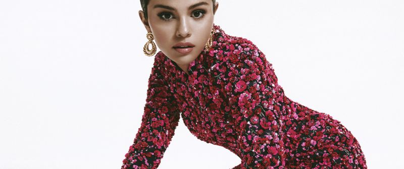 Selena Gomez, Trendy, Photoshoot, Fashion, 2020, White background