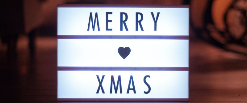 Merry Xmas, Merry Christmas, Lightbox, Love heart, Navidad, Noel