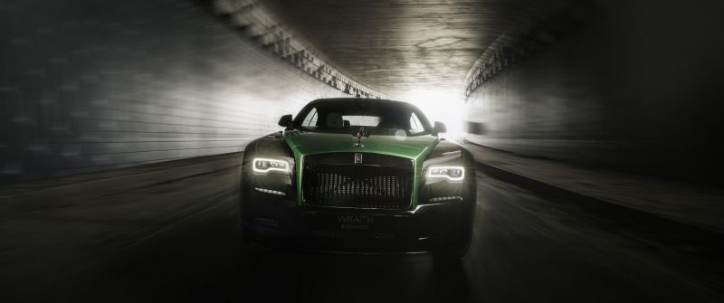 Rolls-Royce Wraith Black Badge, Sportive Collection, 2021, 5K, 8K