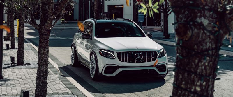 Mercedes-Benz AMG GLE 63 S, White cars, 5K