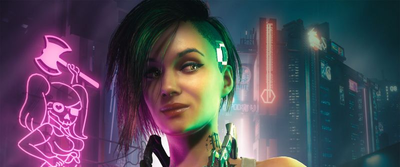Judy Alvarez, Neon, Cyberpunk 2077, Cyberpunk girl, 2021 Games