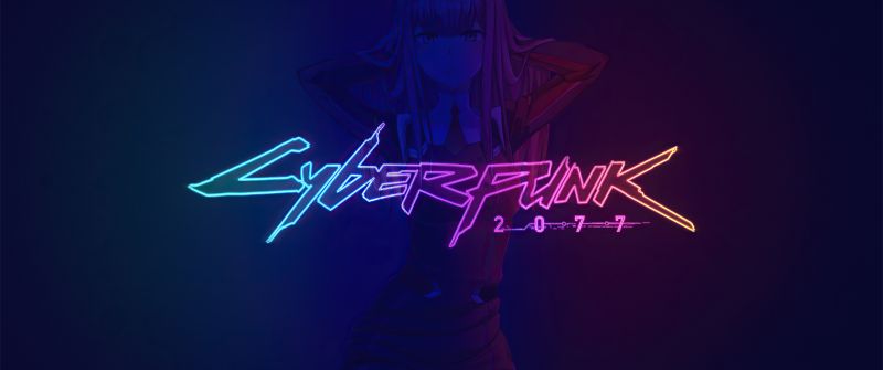 Cyberpunk 2077, Zero Two, DARLING in the FRANXX, Neon