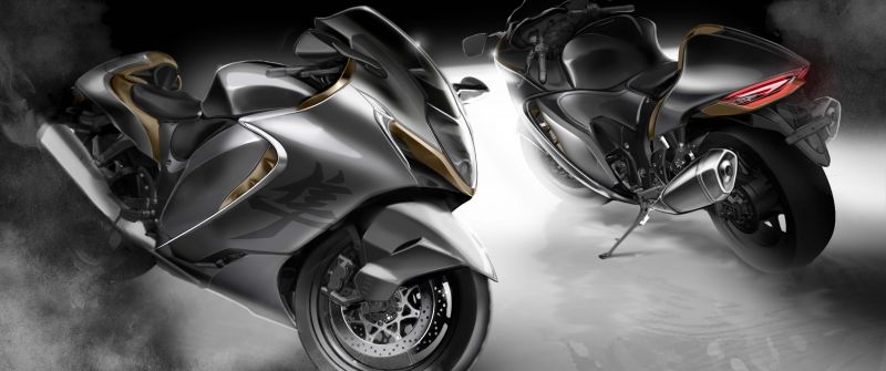 Suzuki Hayabusa, Concept design, 2022, Dark, 5K
