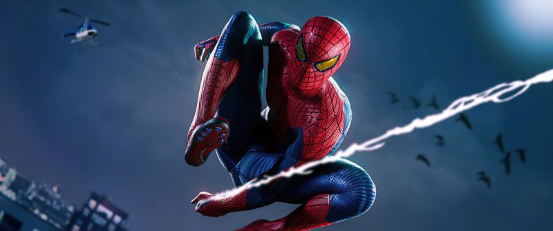 Marvel's Spider-Man, 5K, Remastered, 2021 Games, PlayStation 5, Spiderman