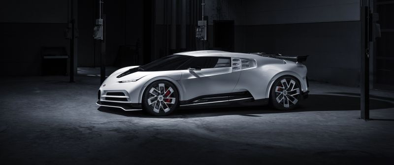Bugatti Centodieci, Sports cars, Hypercars, 5K