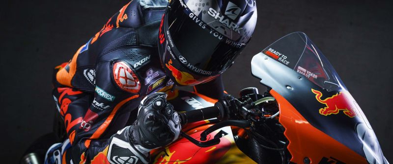 KTM RC16, Biker, MotoGP bikes, Red Bull Racing, 2021