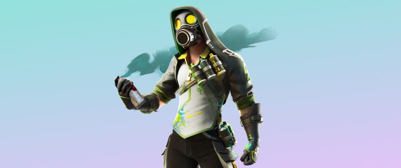 Fortnite, Toxic Tagger, Outfit, Skin