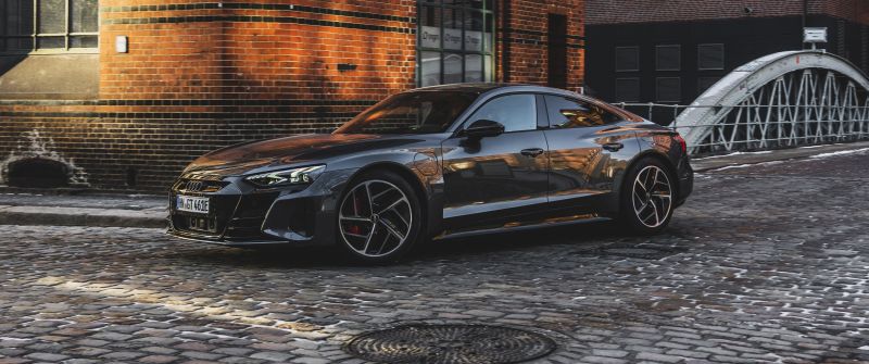 Audi RS e-tron GT, Luxury electric cars, 2021, 5K