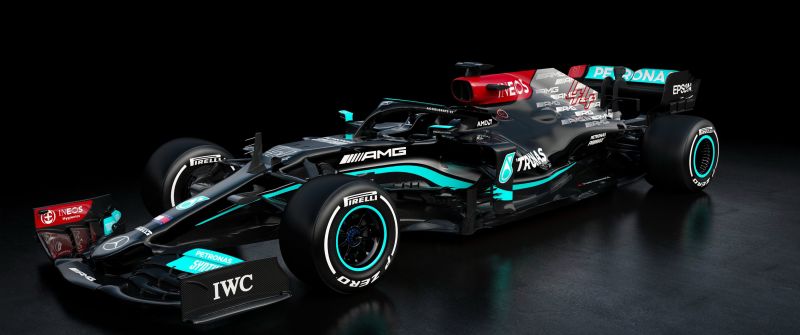 Mercedes-AMG F1 W12 E Performance, 2021, F1 2021, F1 Cars, Dark background, AMOLED