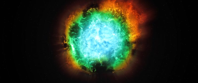 Supernova, Deep space, Stellar explosions, Astronomical, Nuclear fusion, 5K, 8K