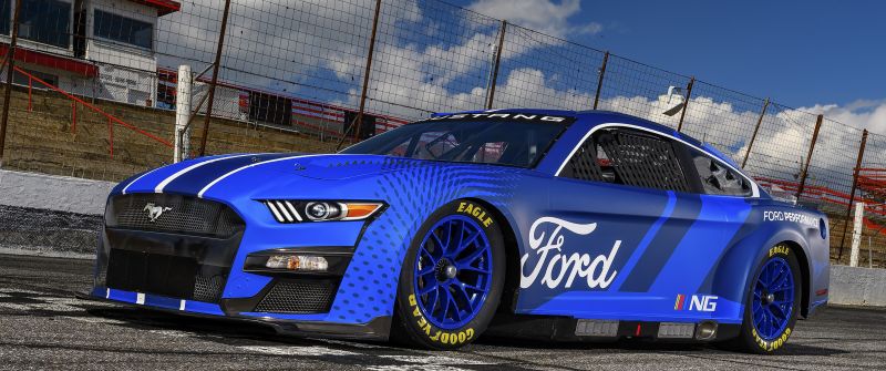 Ford Mustang, NASCAR Race Car, 2021