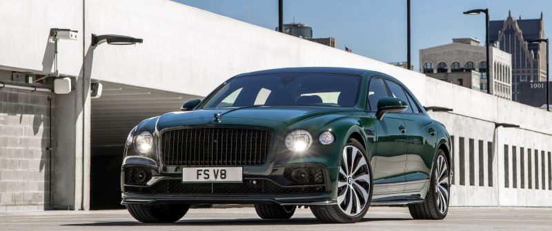 Bentley Flying Spur V8, 2021, 5K