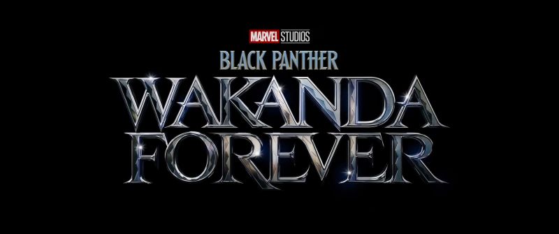Black Panther: Wakanda Forever, Black background, 2022 Movies, Marvel Comics
