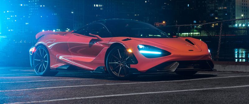 McLaren 765LT, 2021, Sports cars, 5K