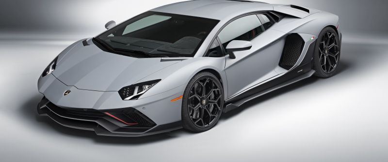 Lamborghini Aventador LP 780-4 Ultimae, White, Supercars, 5K, 8K, 2021