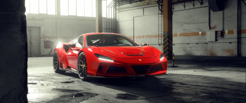 Novitec Ferrari F8 Tributo N-Largo, 5K, 2021, Sports cars