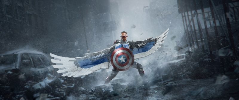 Captain America, Falcon, Shield, Marvel Comics, The Falcon and the Winter Soldier