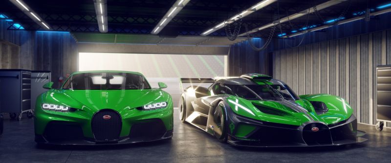 Bugatti Bolide, Bugatti Chiron, Hyper Sports Cars, 2021