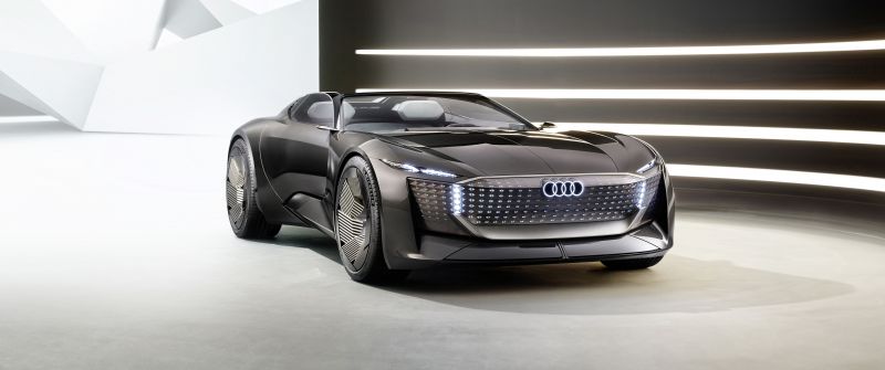 Audi skysphere concept, 8K, Roadster, Electric cars, Futuristic, Concept cars, Luxury cars, 2021, 5K