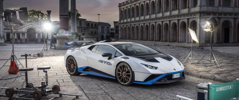 Lamborghini Huracán STO, Cinematic, Sports cars, 2021, 5K