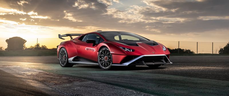 Lamborghini Huracán STO, High Performance, Sports cars, 2021, 5K, 8K