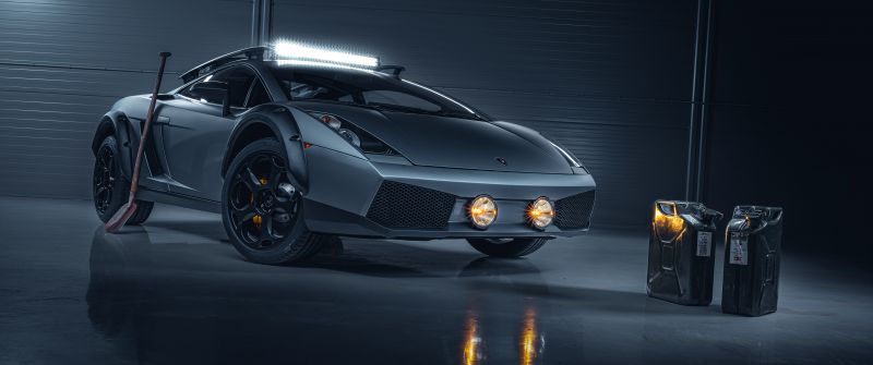 Lamborghini Gallardo Offroad, Aesthetic, 5K