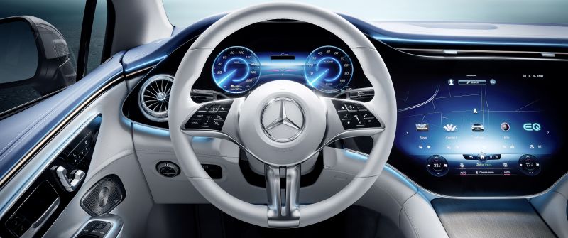 Mercedes-Benz EQE 350 AMG Line, Interior, Edition 1, 2022, Electric cars